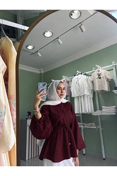 VALLERIA JAKARLI VE KUŞAKLI TUNİK