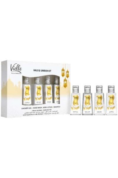 VİELLE مجموعة العناية للحج والعمرة خالية من العطر من فييل – 4 × 30 مل