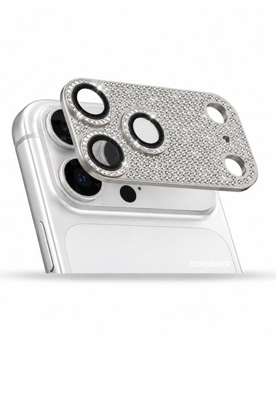 corcishop واقي عدسة الكاميرا iPhone 18 Pro Premium AR+ AF+ ذو إطار ماسي كامل ...