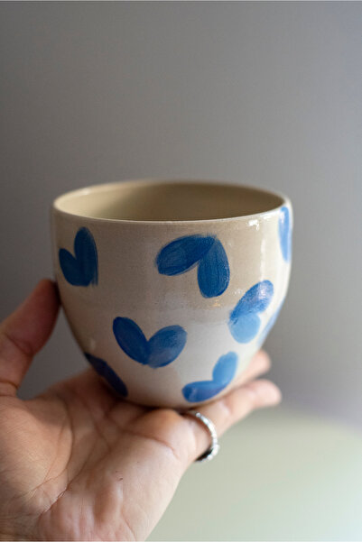 Generic Brand Ceasca cafea, handmade, pictata manual