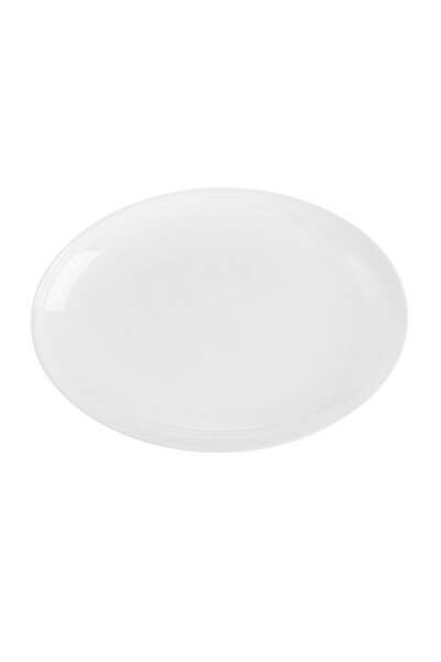 OEM Platou de servire oval alb din opal 33x25 cm, Arcopal