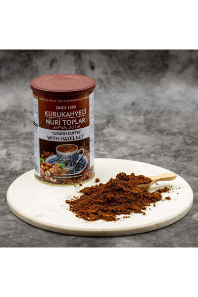 Nuri Toplar Turkish Coffee Flavored with Hazelnut Nuri Toplar Roasted on Wood...