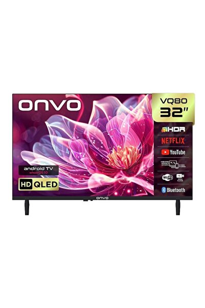 ONVO 32VQ80F2HA 32'' 82 Ekran Uydu Alıcılı HD Ready WhaleOS QLED TV