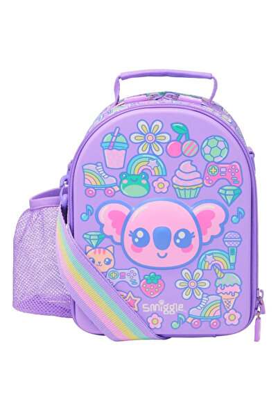 SMIGGLE - Curious Sert Kapaklı Beslenme Çantası