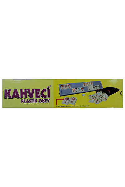 1010358 OKEY TAKIMI KAHVECİ PLASTİK