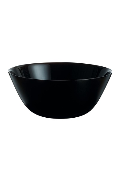 OEM Salatieră rotundă neagră din opal 2,6 L, Arcopal