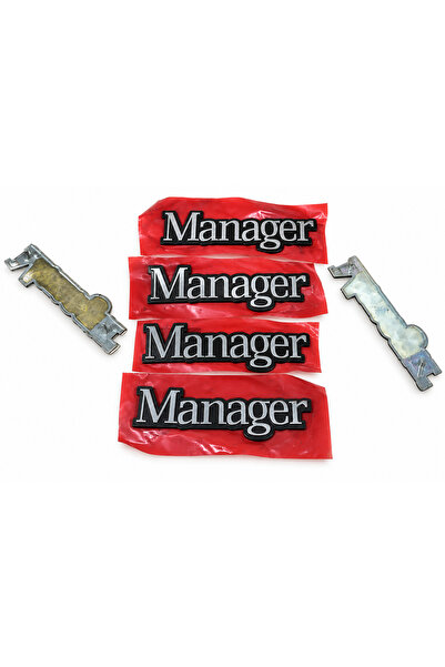 Renault 21 Manager Orijinal MAIS Manager Monogram / Amblem.