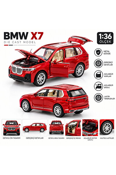 ESM OYUNCAK VE AKSESUAR BMW X7 MODEL ÇEK BIRAK KAPILAR AÇILIR