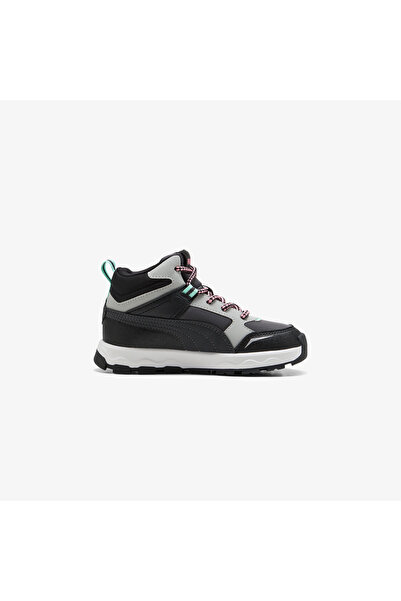 Puma Evolve Trail Çocuk Gri Spor Ayakkabı
