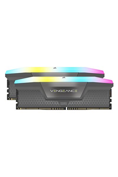 Corsair Vengeance RGB DDR5 Işık Güçlendirme Kiti (Fiziksel Bellek Yok) - Gri