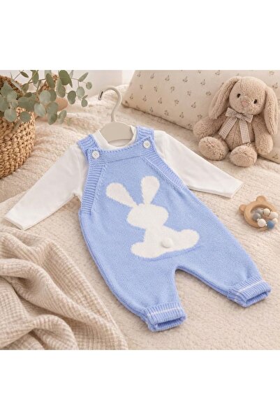 ZilfatoyBaby Triko Bahçıvan Takımı Badili Tavşanlı