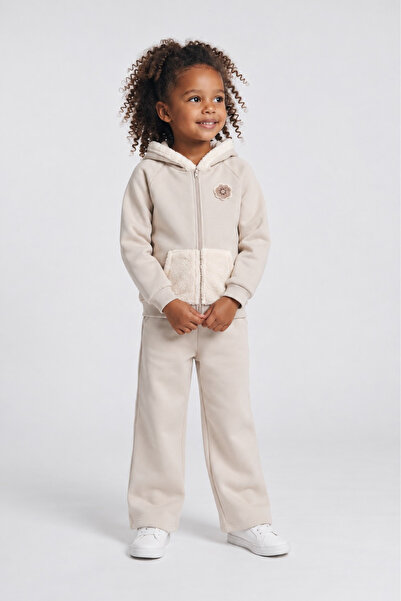 wolly woo Girl's Tracksuit Set with Hooded Pattern 6-9 Years Old