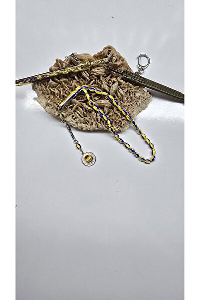6x8 mm Pik Döküm Fenerbahçe Taraftar Tesbih