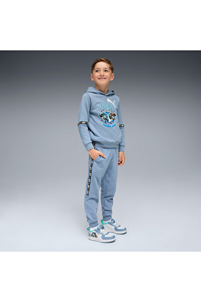 Puma X Hot Wheels Sweat Kids' Blue Sweatpants