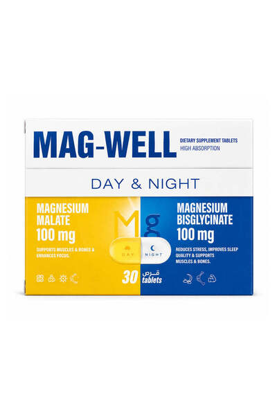 Mag Well Mag-Well Day & Night, 30 Tablets