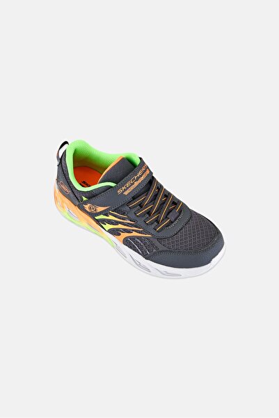 SKECHERS Kids Boy Thermo Flash 2,0 Velcro Closure Outdoor Shoes, Grey