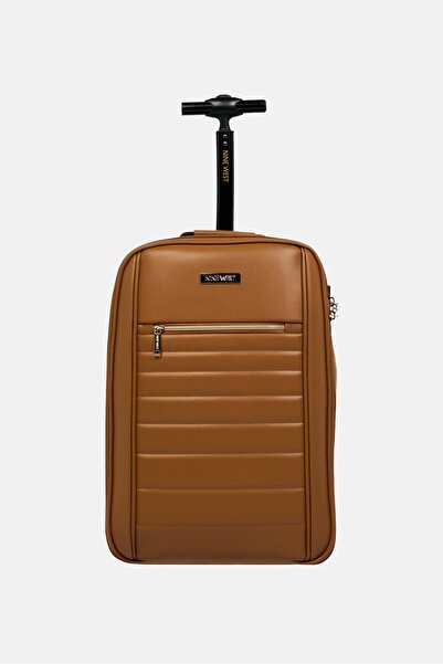 Nine West 21 Inch Brand Logo Spinner Luggage, Brown