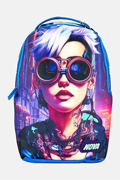 Nova Kids Girl Graphic Print Backpack, Multicolor