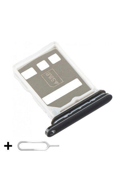 OEM Suport/Tavă SIM pentru Huawei Pura 80 Pro + Instrument SIM inclus, Negru
