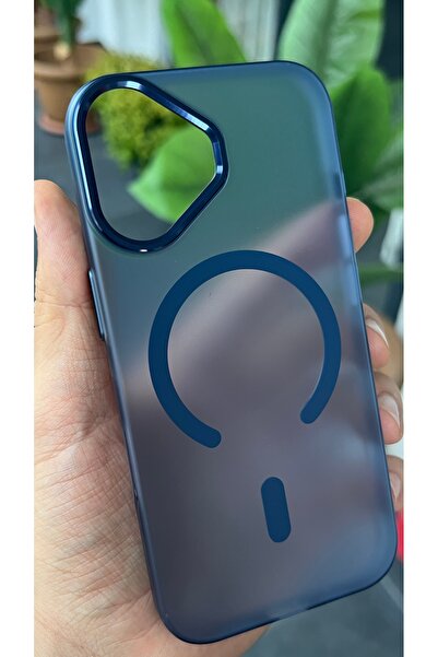EDELFU iPhone 17 uyumlu - MagSafe Mat Mika Kapak, Koruyucu ve Tuşları Hassas Kaliteli Kılıf