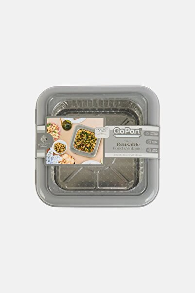 Gourmet Reusable Food Storage Container, Grey