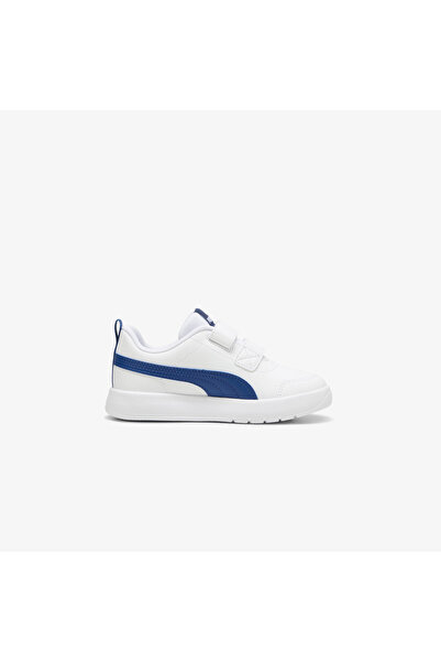 Puma Courtflex V3 V Ps Kids White Sports Shoes