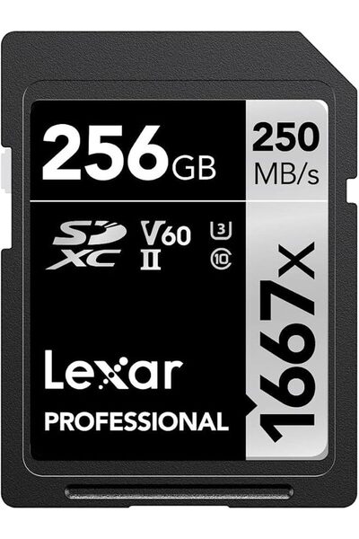 GENERAL Memory Card 256Gb Lexar Professional 1667X Sd Card Sdxc Uhs-Ii Techno...