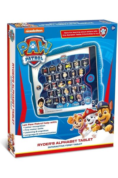 PAW PATROL Nickelodeon Ryders Alphabet Tablet