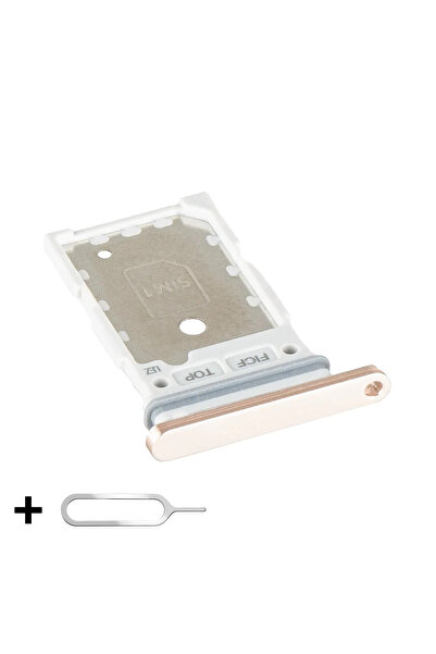 OEM Tavă/Suport SIM pentru Samsung Z Fold4 (F936) + Instrument SIM inclus, Auriu