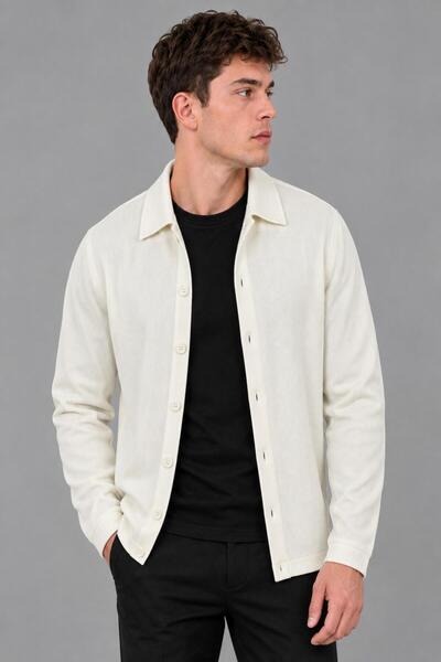 Stilkombin كارديجان محبوك بأزرار وياقة DP 1055_60400