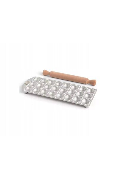 Marcato FORMĂ ROTUNDĂ PENTRU RAVIOLI 24 BUCĂȚI + ROLĂ