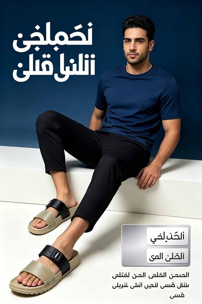 Khayrat Slipper شباشب إيفا متينة بتصميم عملي | نعل داخلي مريح، ثبات مضاد للانزلاق، سريعة الجفاف وسهلة الحمل