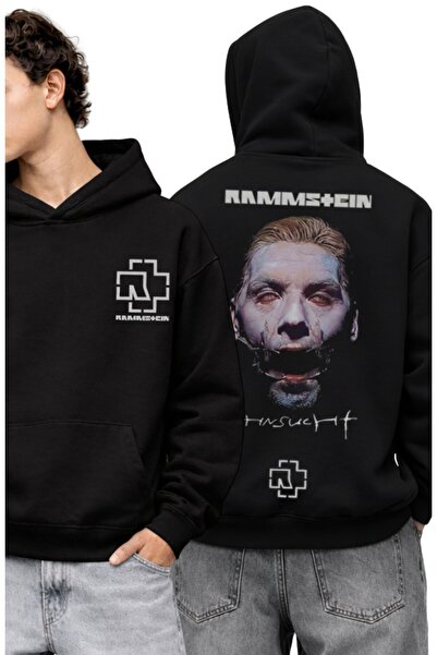 Fuddy Moda Unisex φούτερ με κουκούλα και στάμπα στην πλάτη Rammstein Sehnsuch...