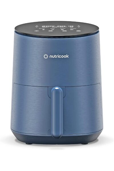 Nutricook Air Fryer Mini, 1500 Watts, Digital Display, Tempered Glass Control...