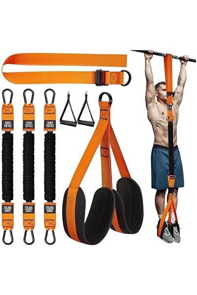 GENERAL JKJ&ZXZ 7PCS Pull Up Assist Bands, Heavy Duty Resistance Bands for Pu...