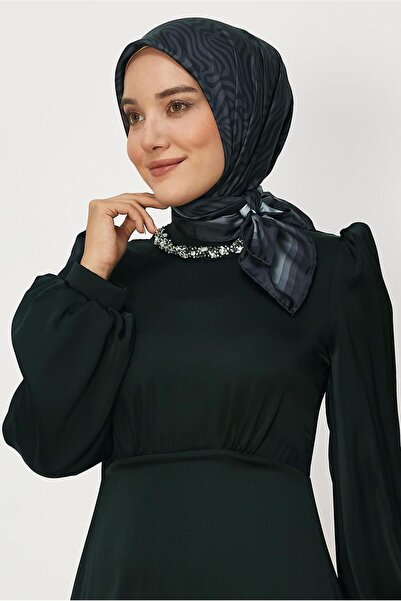 Alvina Eșarfă din twill cu model 8670