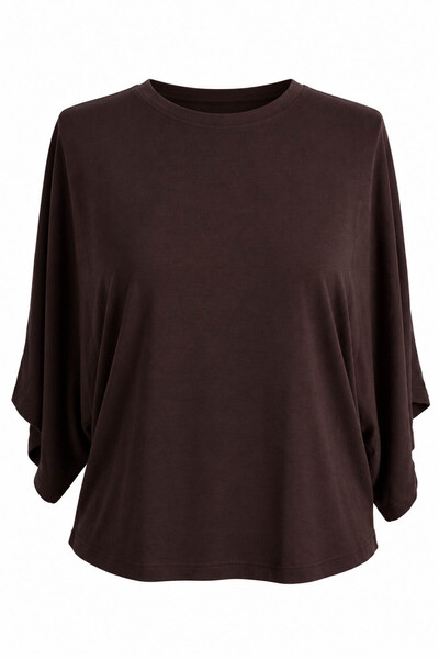 trender S0019546 Bitter Brown Women's Blouse 27Km97000061