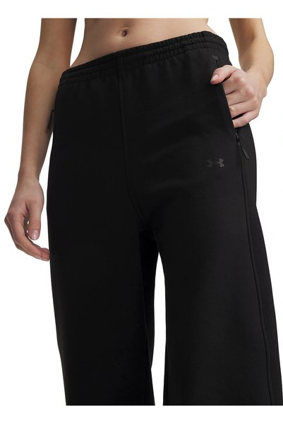 Under Armour 6013522-008 بنطال رياضي نسائي أسود من Unstoppable Flc Open Pa