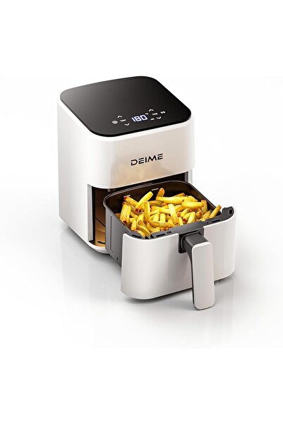 DEIME 2.5L Air Fryer, Small Digital Compact Space Saving Fryer, Cooking, Rehe...