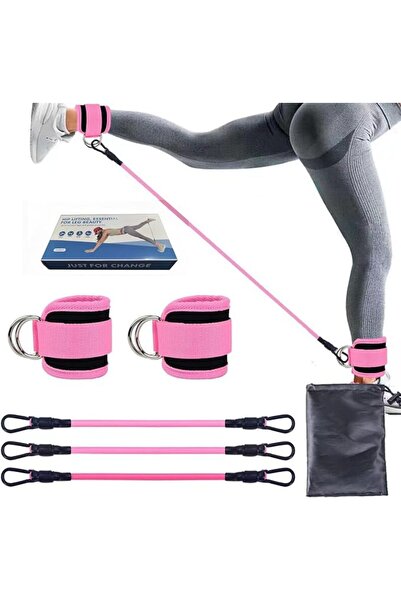 GENERAL Lindoro-Xh Ankle Resistance Band Set, Box Set Including 3 Resistance ...