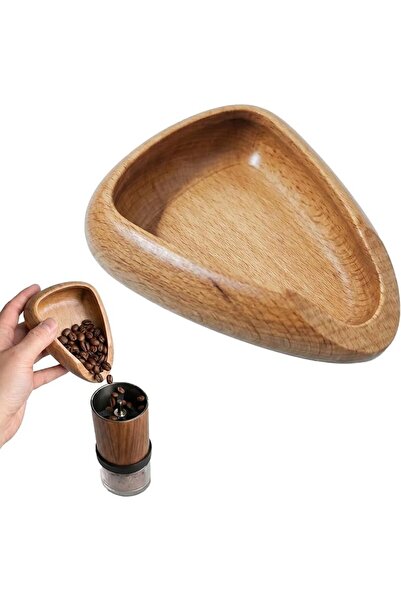 GENERAL Tol House Wooden Coffee Dosing Tray - Portable Coffee Bean Measuring ...