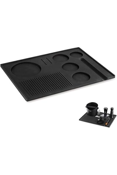 X SPRING Espresso Tamping Pad, Anti-Skid Silicone Base for Barista Tools, Mul...