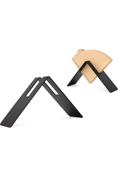 MIBRU Coffee Filter Paper Holder for V60, Storage Rack Reusable Metal Stand f...