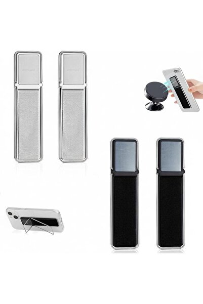 NALACAL Phone Grip, 4 Pieces Strap Telescopic Phone Kickstand Elastic Finger ...