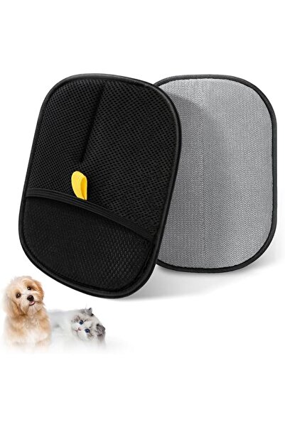 AZONEE Double-Sided Pet Grooming Glove, Reusable Static Removal Gloves for Ca...