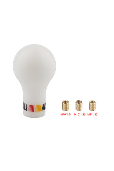 Choice white Gear Shift Knob For Civic Mitsubishi Nissan BMW VW Manual Transm...