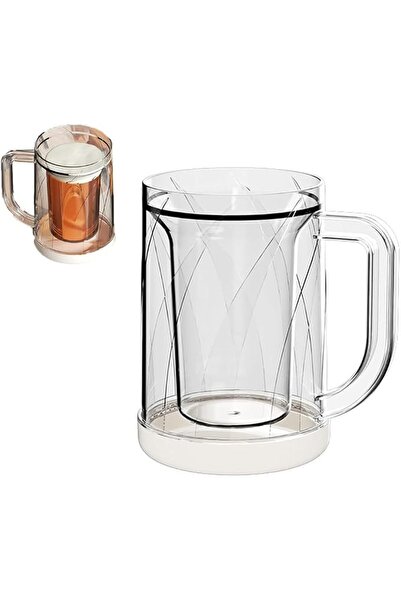 GENERAL Nalakal Double Wall Glass Tumbler with Handle, Polyethylene, 20 Oz., ...
