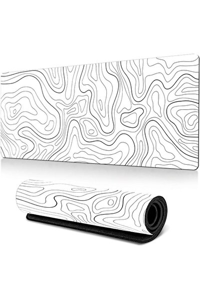 THMINS Large Gaming Mouse Pad,Extended Desk Mousepad with Stitched Edges, Non...