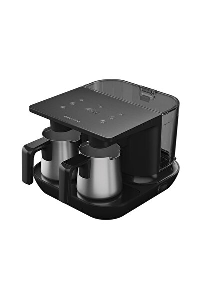 Grundig TCM7061D 6 Fincan Kapasiteli Çift Hazneli Otomatik Su Alımlı Türk Kahvesi Makinesi + Türk Kahvesi 2 x 100 g Set