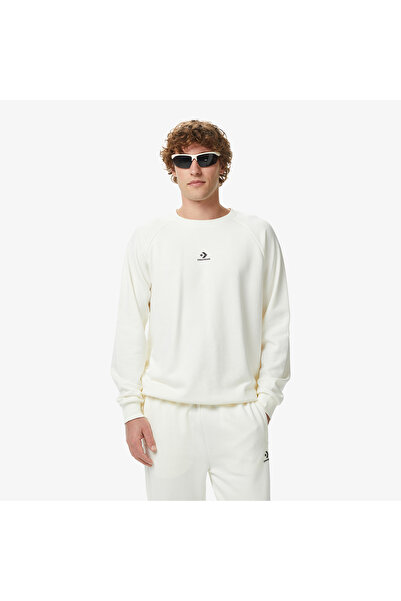 Converse Erkek Krem Sweatshirt